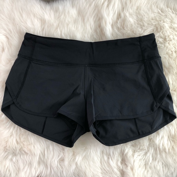 lululemon athletica Pants - Lululemon Black Short Inseam Running Shorts